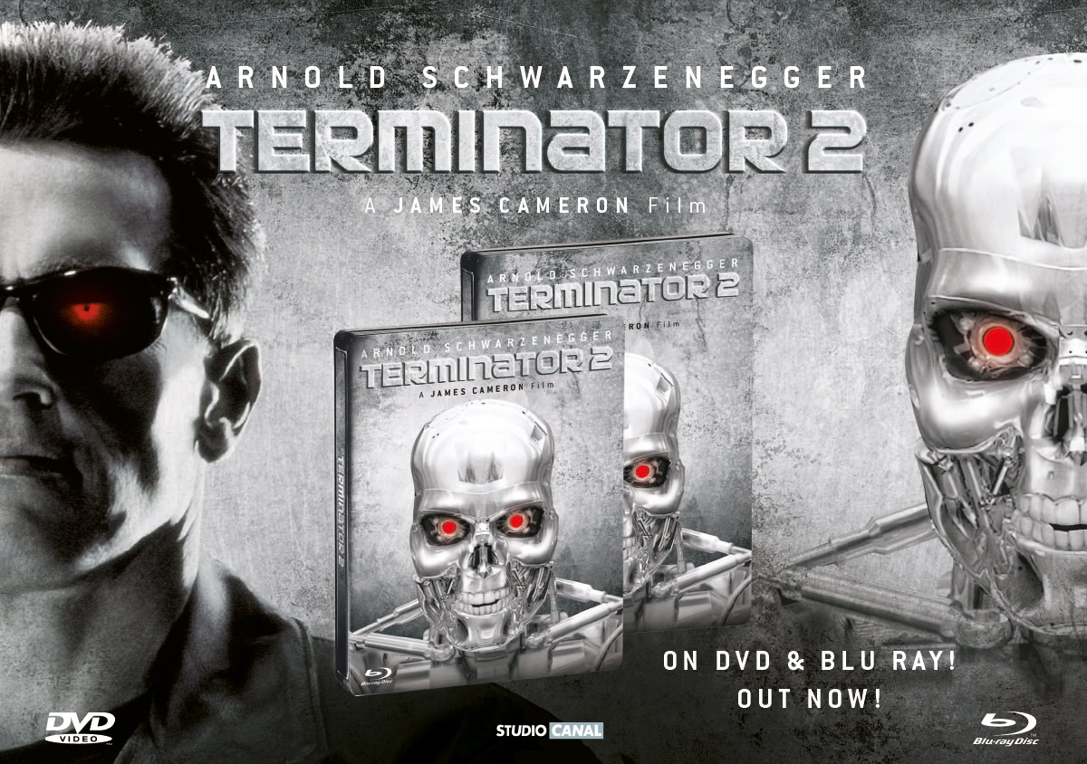 Affaire Populaire Terminator DVD Grafik Design